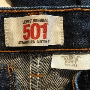 Levis 501 jeans NWOT